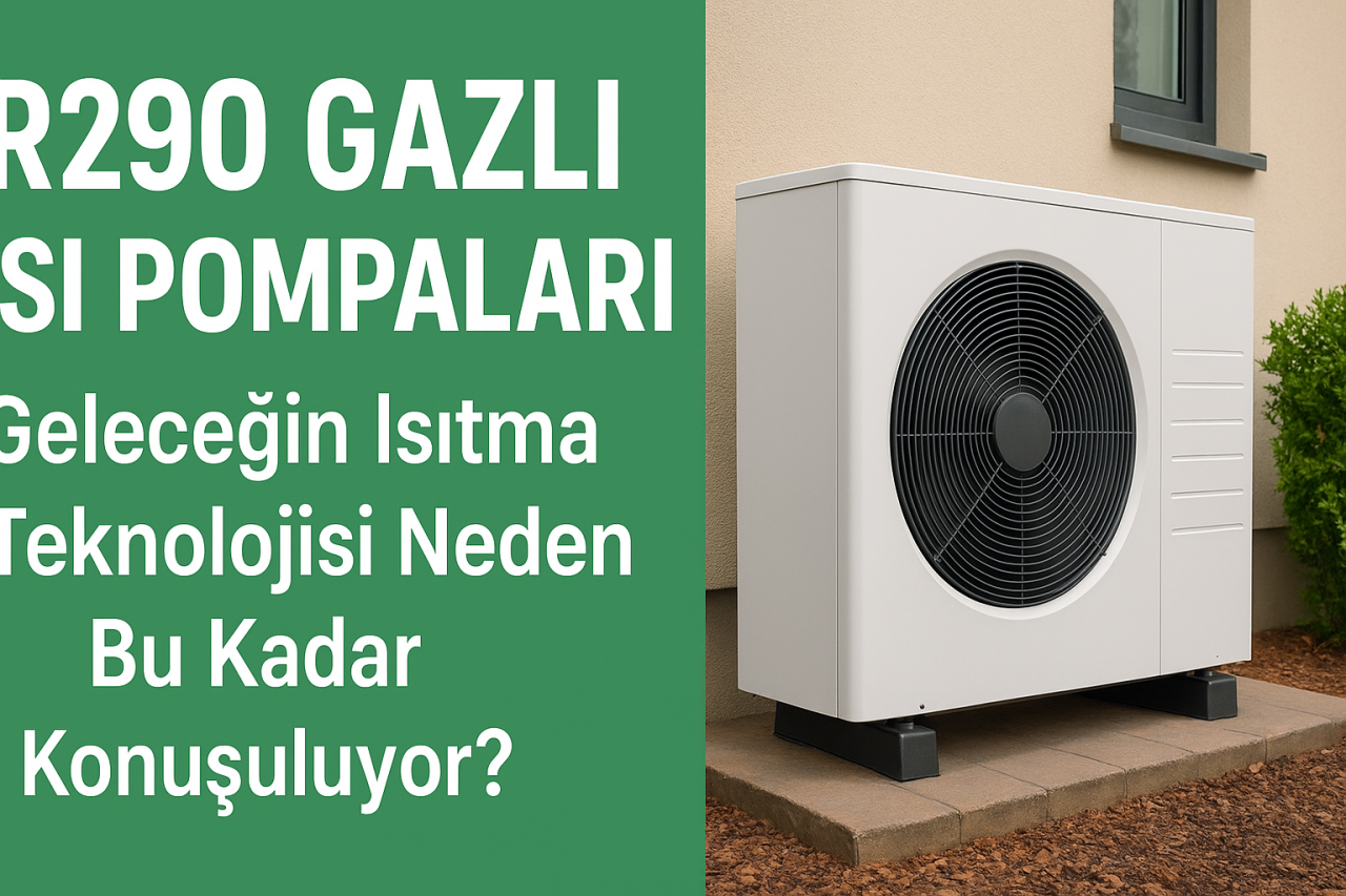 R290 Gazlı Isı Pompaları: Geleceğin Isıtma Teknolojisi Neden Bu Kadar Konuşuluyor?