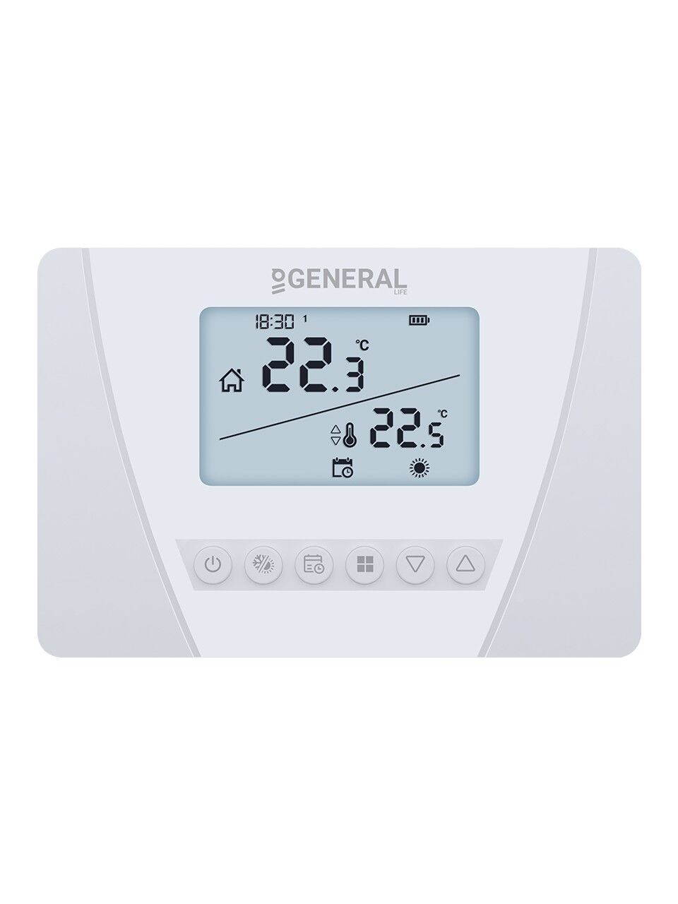 General Aruna 300S Haftalık Programlı Kablolu Oda Termostatı
