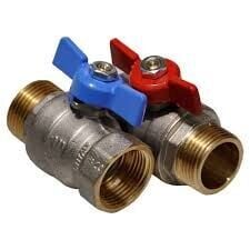 Fraenkische Yerden Isıtma Kollektör Kesme Vanası Seti