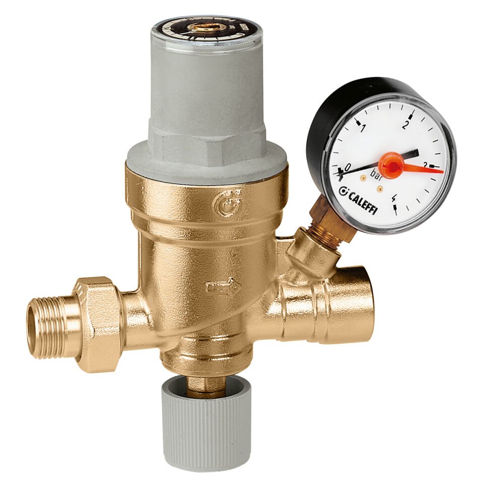 Caleffi Otomatik Dolum Ünitesi (Kazan Doldurma Vanası) Manometreli 553640