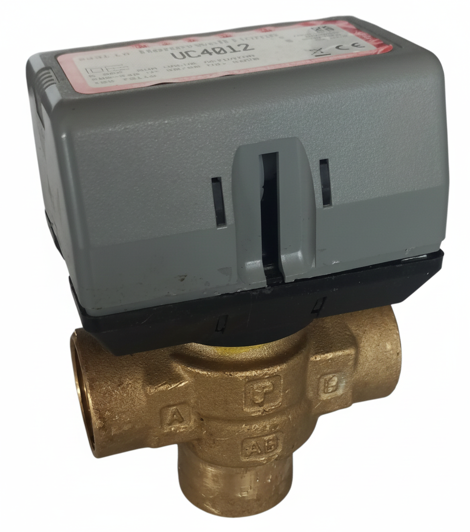 Honeywell Üç Yollu Vana Seti 1'' Motorlu Yay Geri Dönüşlü Tip VC4012