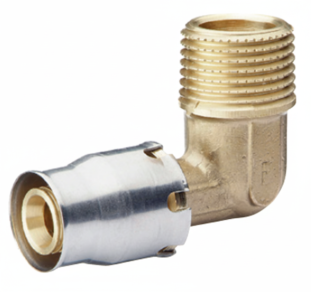 Fraenkische Alpex-Plus Dış Dişli Dirsek  20mm-1/2'' - 1 Paket (10 adet)