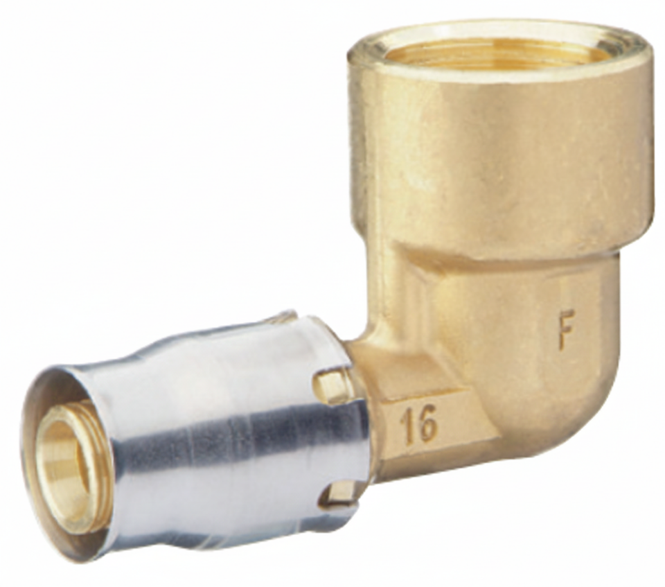 Fraenkische Alpex-Plus İç Dişli Dirsek  20mm-1/2'' - 1 Paket (10 adet)