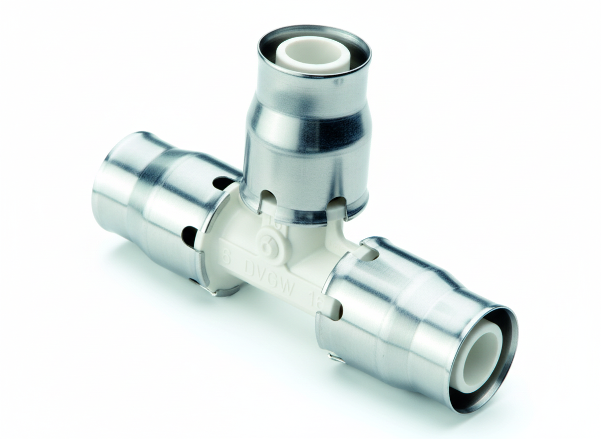 Fraenkische Alpex-Plus T Parçası 26mm - 1 Paket (5 adet)