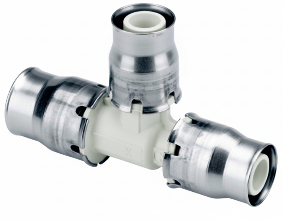 Fraenkische Alpex-Plus Redüksiyon T Parçası 26-20-26mm - 1 Paket (5 adet)