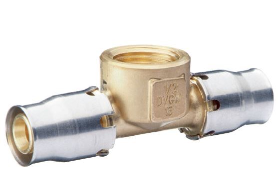 Fraenkische Alpex-Plus İç Dişli T Parçası 16mm-1/2'' - 1 Paket (10 adet)