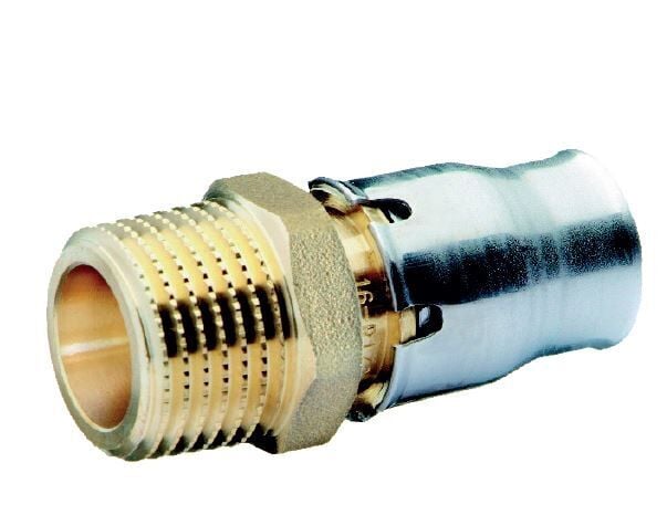 Fraenkische Alpex-Plus Dış Dişli Geçiş Parças 20mm-1/2'' - 1 Paket (10 adet)