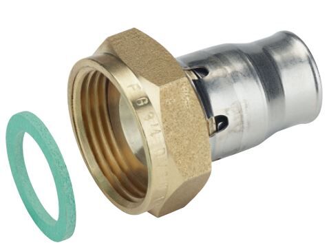 Fraenkische Alpex-Plus Rakorlu Ekleme 16mm-1/2'' - 1 Paket (10 adet)