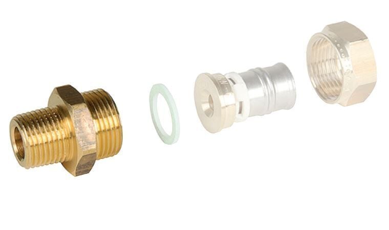 Fraenkische Alpex-Plus Bağlantı Nipeli 3/4''-1'' - 1 Paket (10 adet)