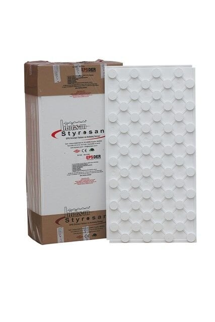 Bloksan Yerden Isıtma Straforu 20 Dansite  (400 gr) 7,2 m2