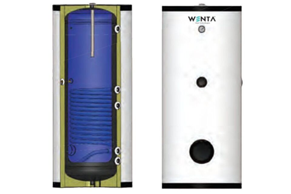 Wenta 500 Litre Tek Serpantinli Emayeli Boyler WBT 500